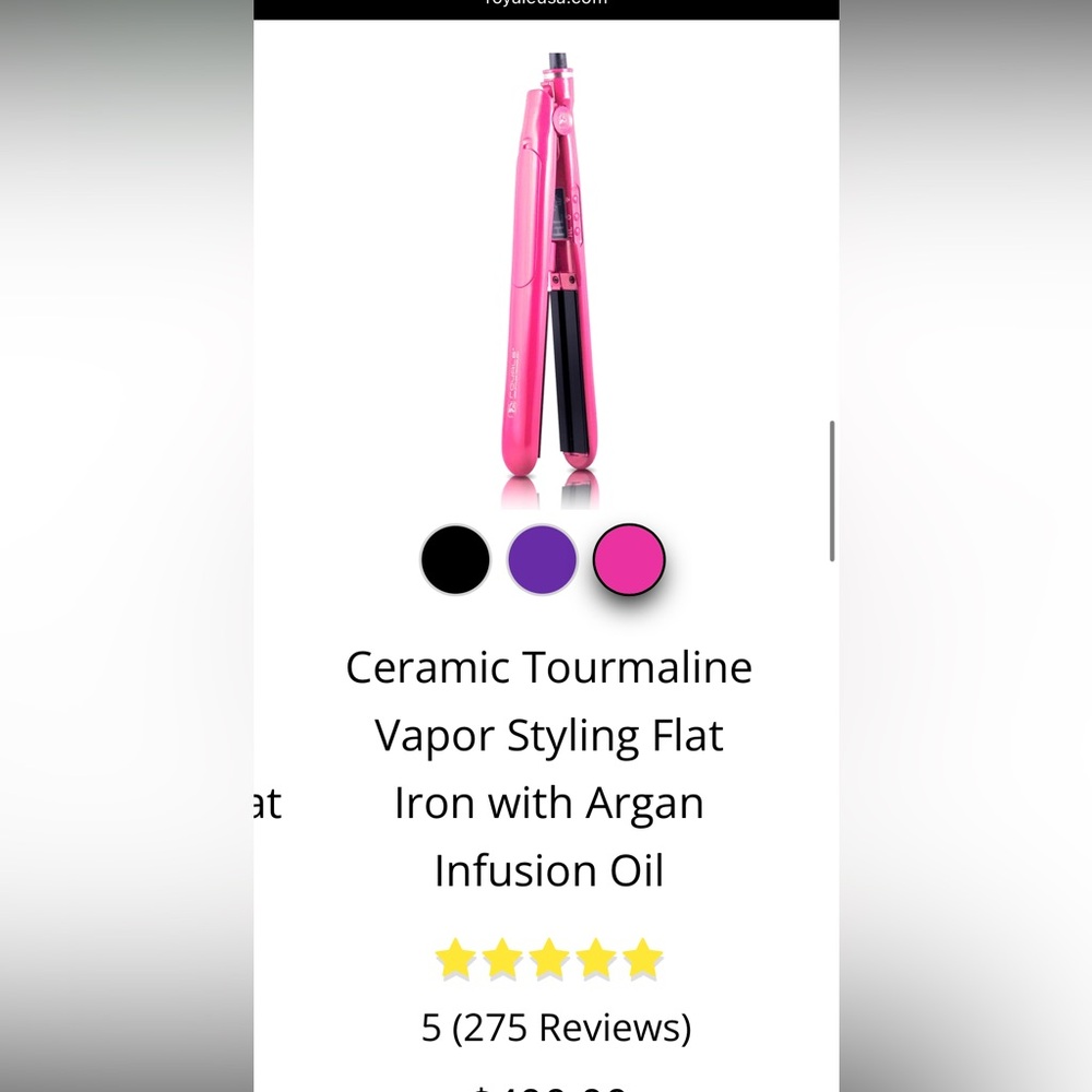 NWT $400 MRPs Royale Pink